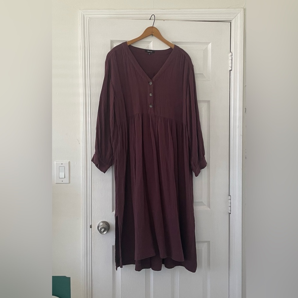 Madewell Gauze dress Sz 12